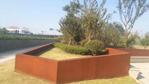 环县耐候钢挡土墙